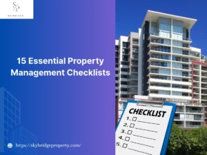 15 Essential Property Management Checklists