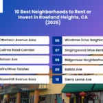 best neighborhoods to rent or invest in rowland heights
