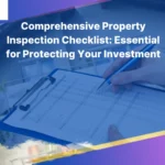 comprehensive property inspection checklist