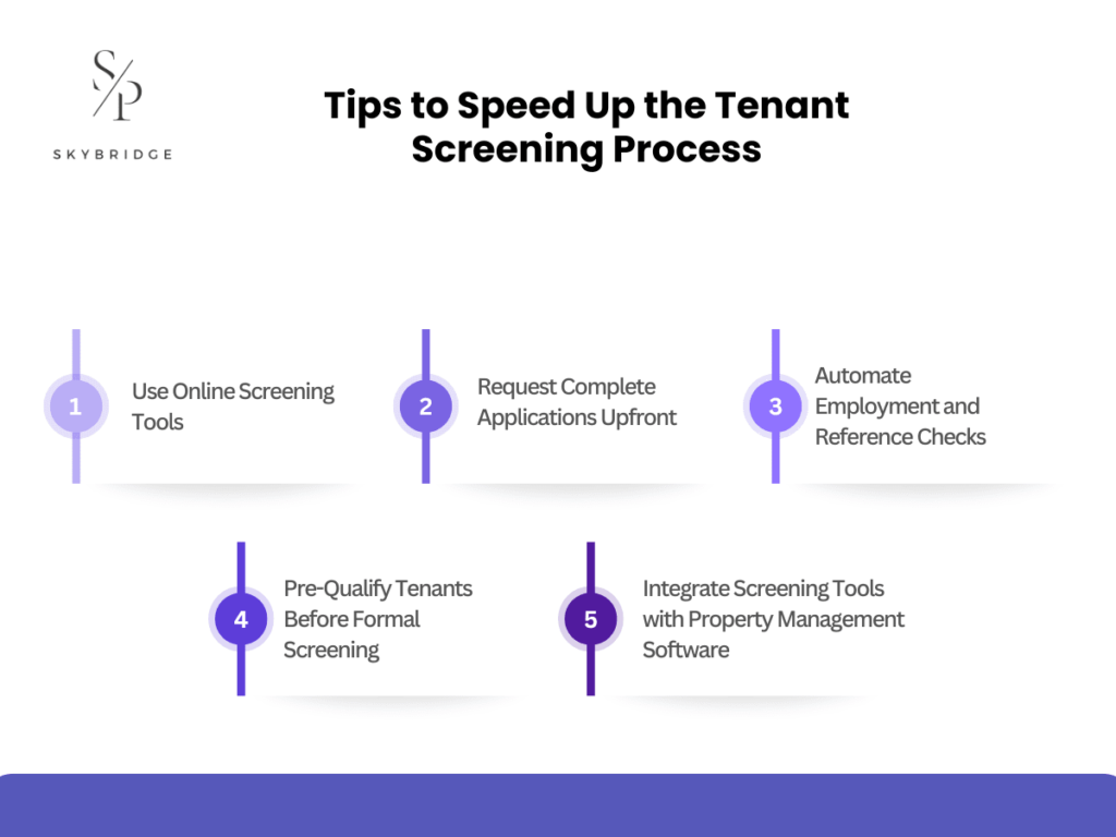 tips to speed up tenant screening process