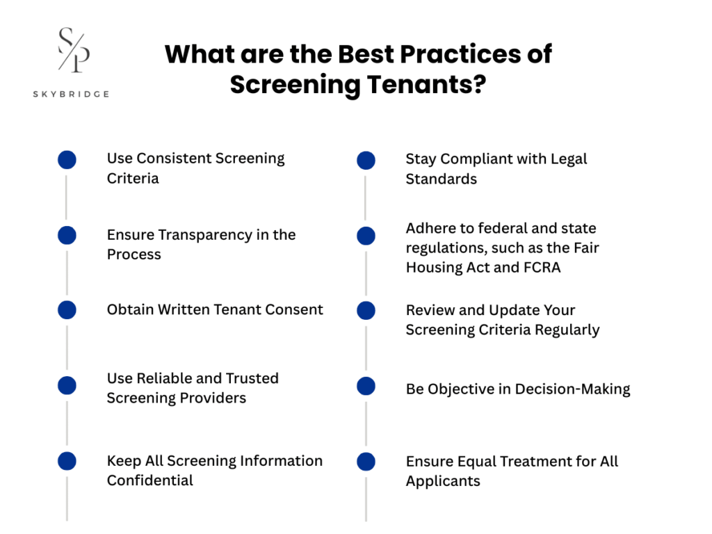 best practices of screening tenants
