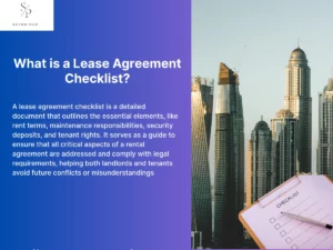 what is lease agreement checklist