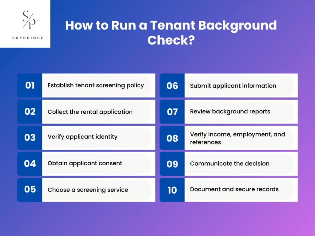 How to Run a Tenant Background Check