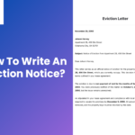 how to write an eviction notice